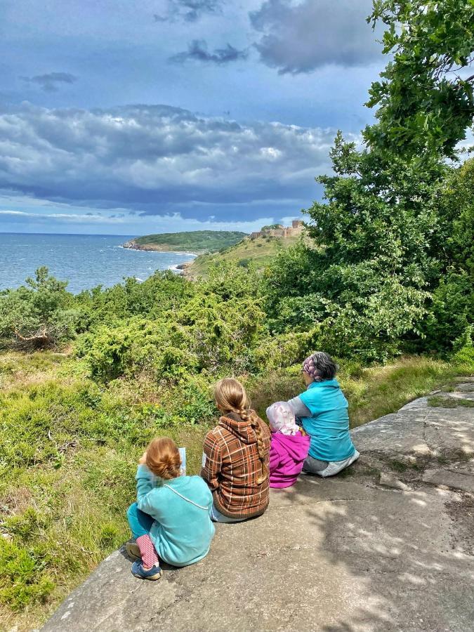 Hyggehytten Auf Bornholm Ostermarie Buitenkant foto